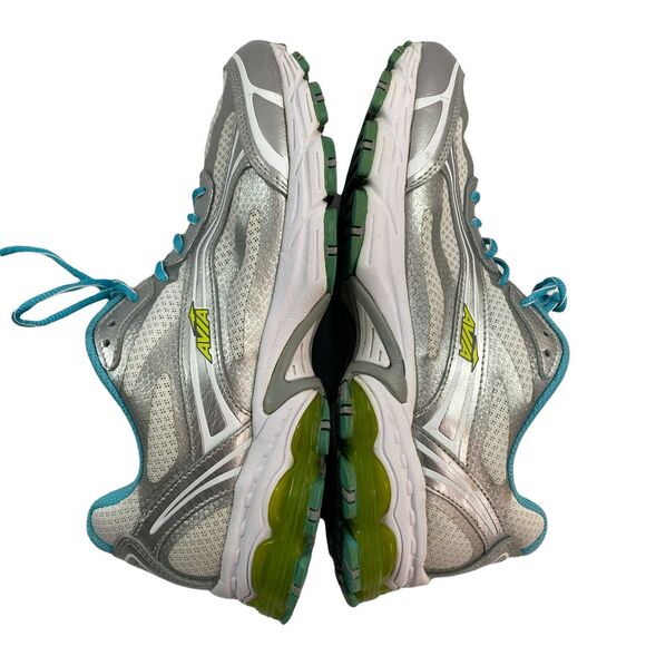 AVIA AVI-PULSE WOMENS SIZE 9 GRAY AND BLUE Gel Foam Shoes - Picture 6 of 9